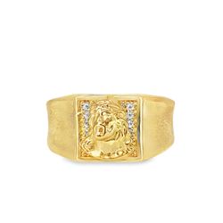 10k Yellow Gold Signet Ring