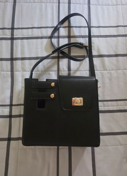 Black Crossbody Water Storage Bag