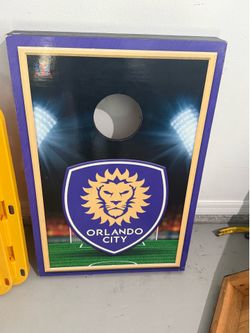 Cornhole Orlando City theme