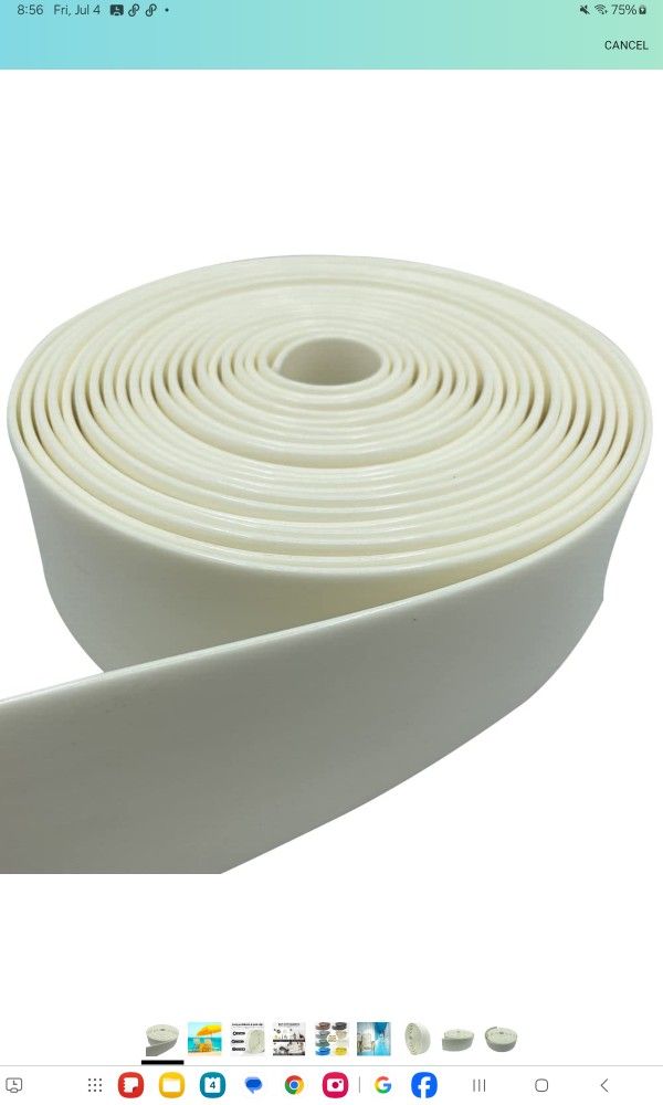 20 Foot Long 2 Inch Vinyl Strap For Patio Chair Repair (40)