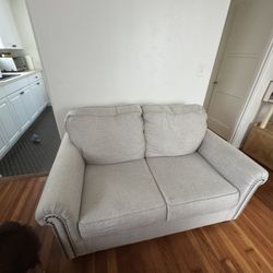 Cozy Light Gray Loveseat – Excellent Condition - OBO