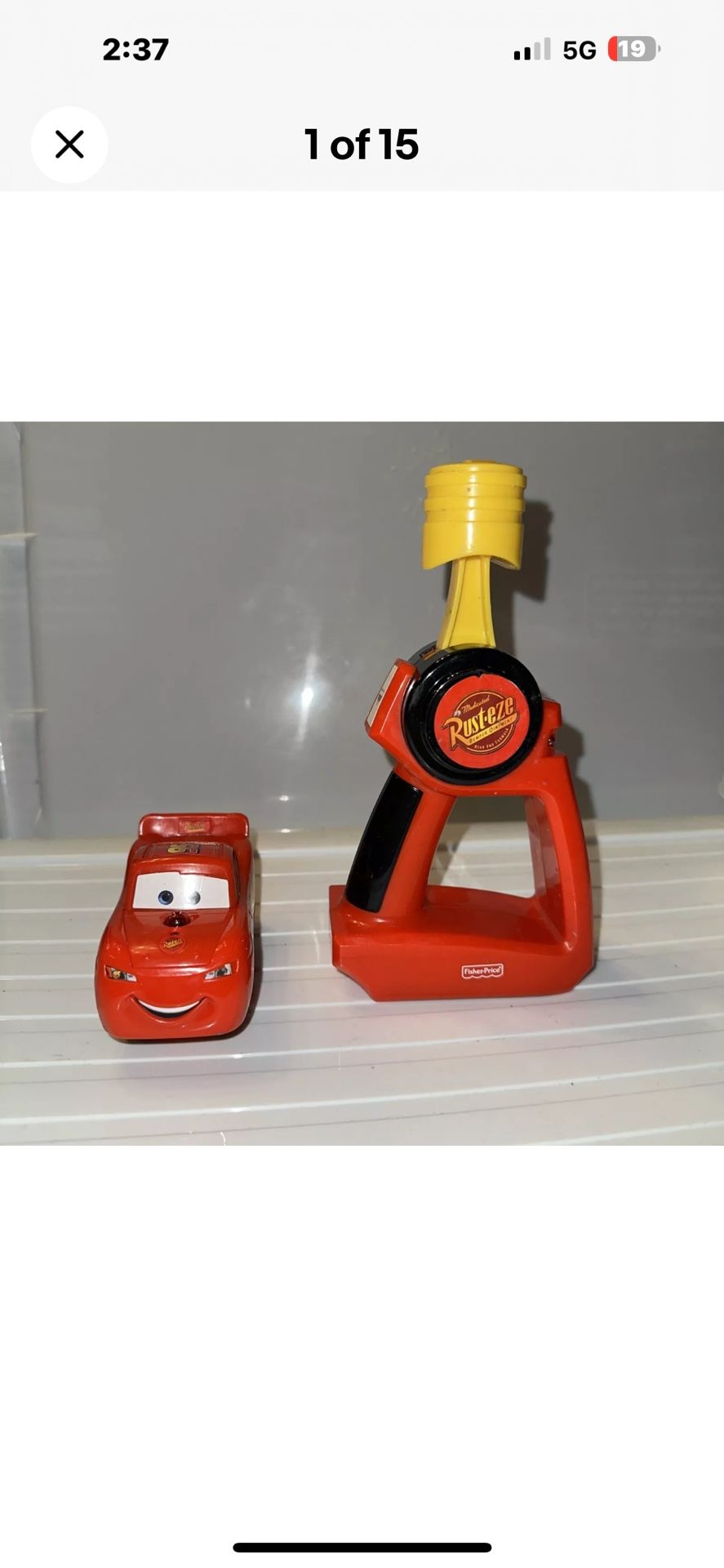 Fisher Price Disney Pixar “Cars” with Remote Control