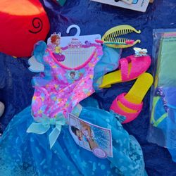 Girl Fancy Nancy Whole Oufit Costume 