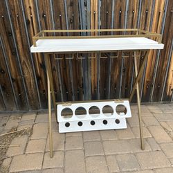 Folding Wine Rack 