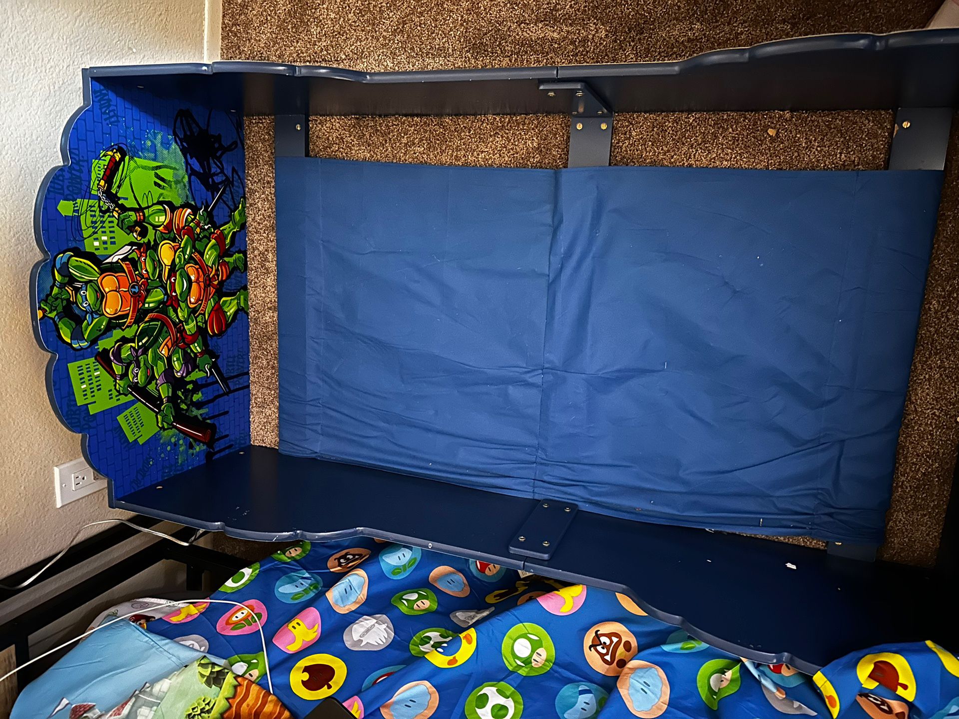 Ninja Turtle Toddler Bed