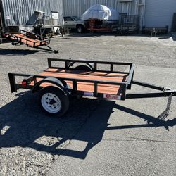 New 4 X 6 Lightweight Utility Trailer