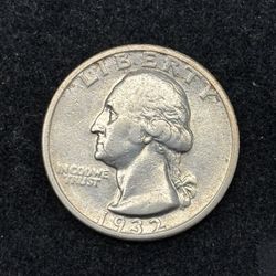 1932-S Washington Silver Quarter -- MOST RARE COIN OF ENTIRE SERIES!