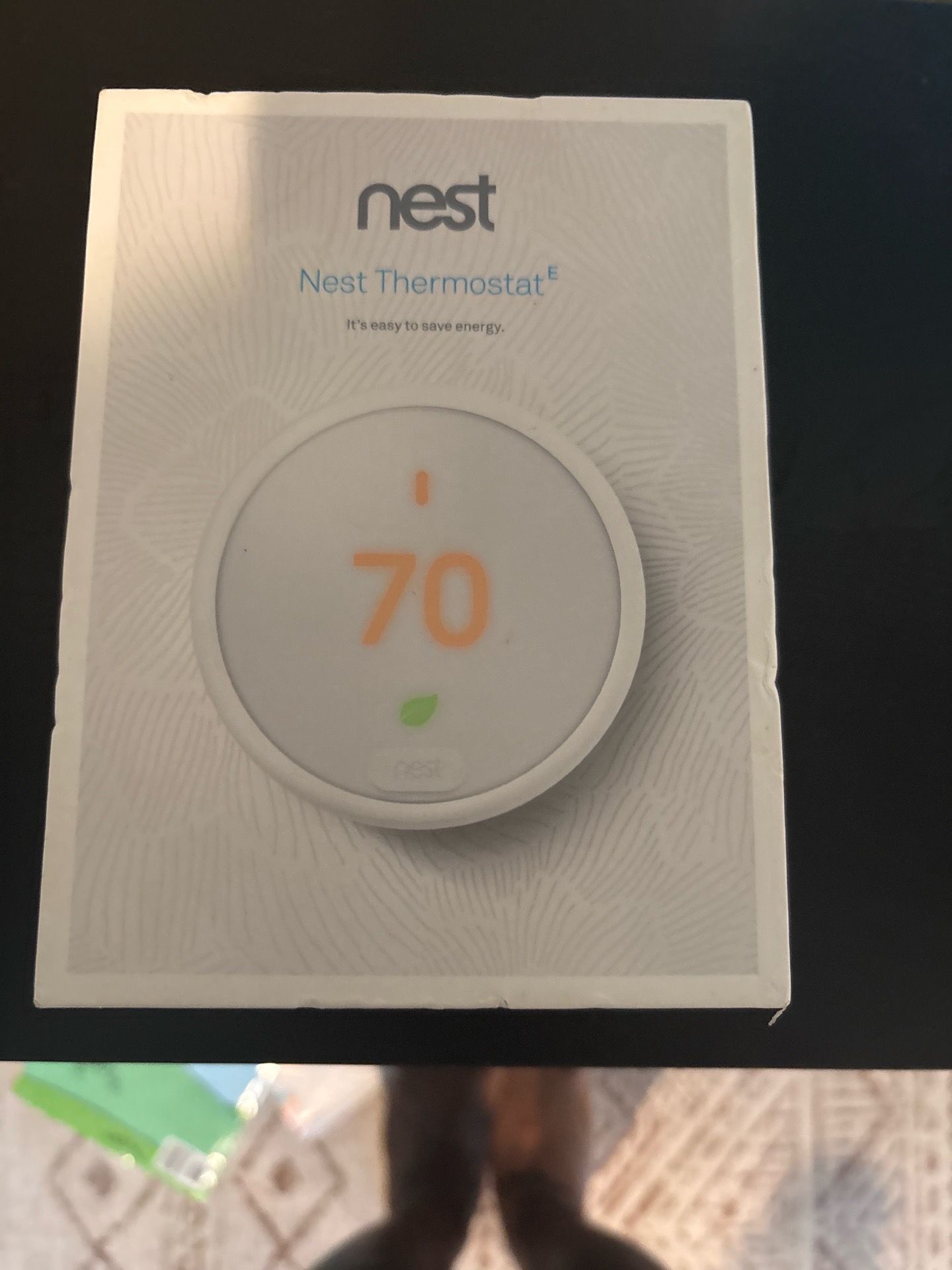 Google Nest Thermostat E – Smart WiFi Thermostat (White) – Complete