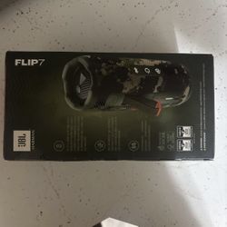 JBL Flip 7 Camouflage Portable Bluetooth Speaker
