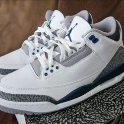 Jordan 3 Retro Midnight Navy Firm on price
