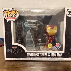 Avengers Tower & Iron Man Funko Pop Exclusive 