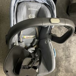 Baby Car Seat And 2 Adapters
