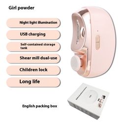 Nail polisher electric nail clippers children and adults anti-pinch nail clippers automatic nail clippers multi-function nail grinder,automatic na