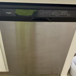 Whirlpool Dishwasher Stainless steel 