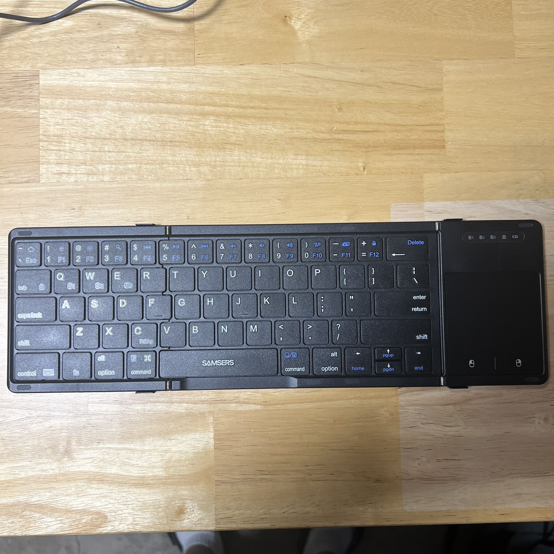 Samsers Foldable Bluetooth Keyboard 