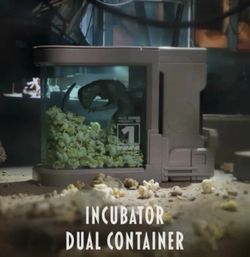 Jurassic World Rebirth Incubator Popcorn Bucket Drink