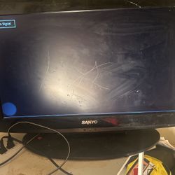 Sanyo Tv A Little Dot On The Bottem Left