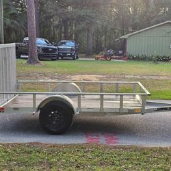 6X10 Aluminum Trailer 