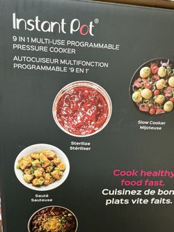 New Instant Pot 6 Quarts 9 In One