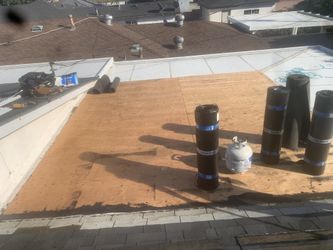 Flat roof installs