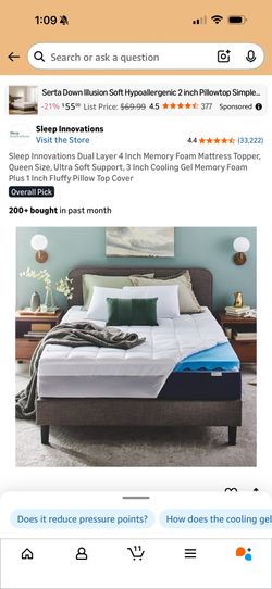 NEW Cooling Memory Foam