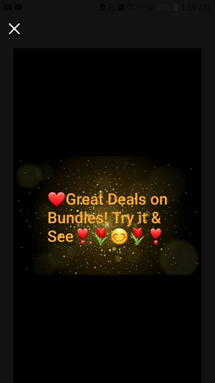 Bundle Items for a Great Deal!π READ ABOUT IT (Not $77)