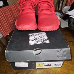 Adidas NMD Red Colored Size 8 MENS 9.5 Womens 
