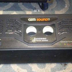 Power Amplifier  2900watts