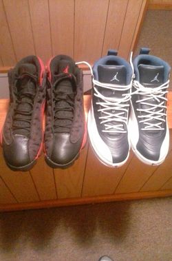 Bred 13's and ob 12's