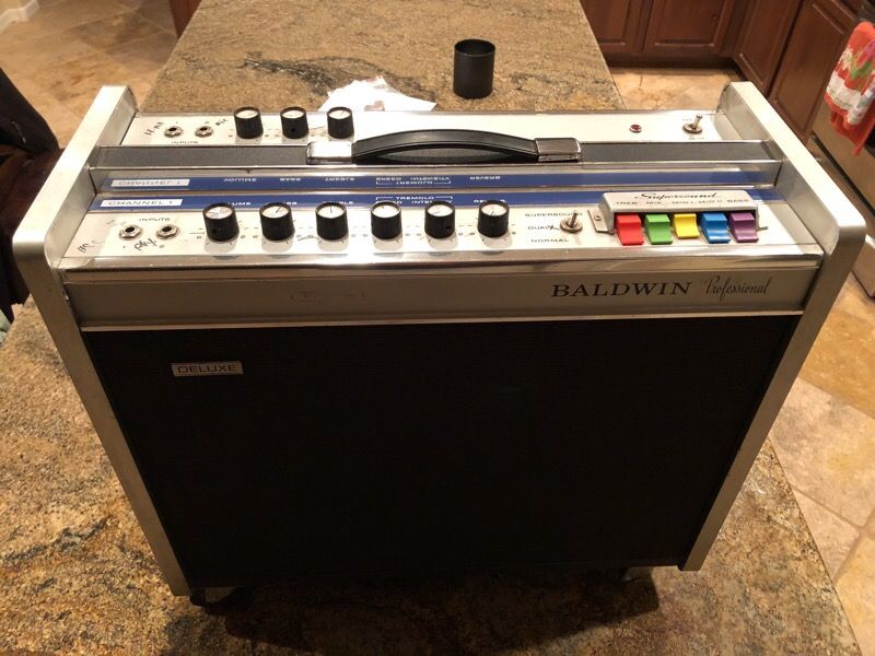Vintage 1965 BALDWIN PROFESSIONAL CUSTOM C1 Amplifier