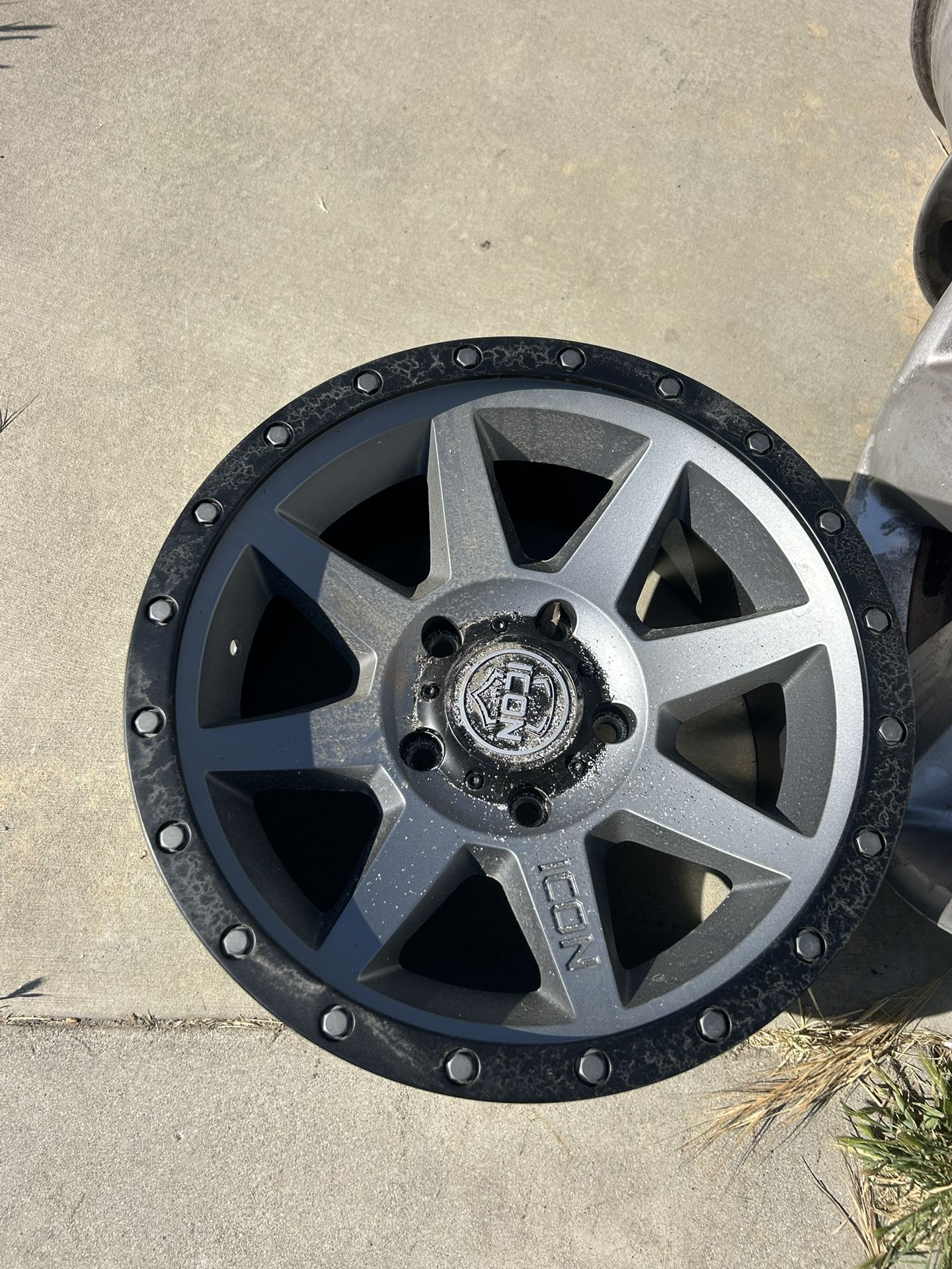 Dodge 5 Lug ICON Rims New Set Of 4–(5-5.5 Bolt Pattern),