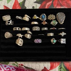 Sterling Silver Rings 