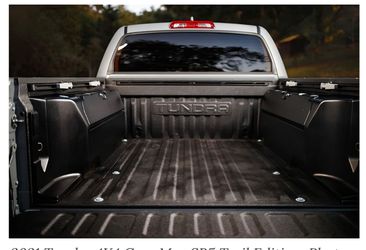 2021 toyota tundra trail edition oem toolbox - cooler