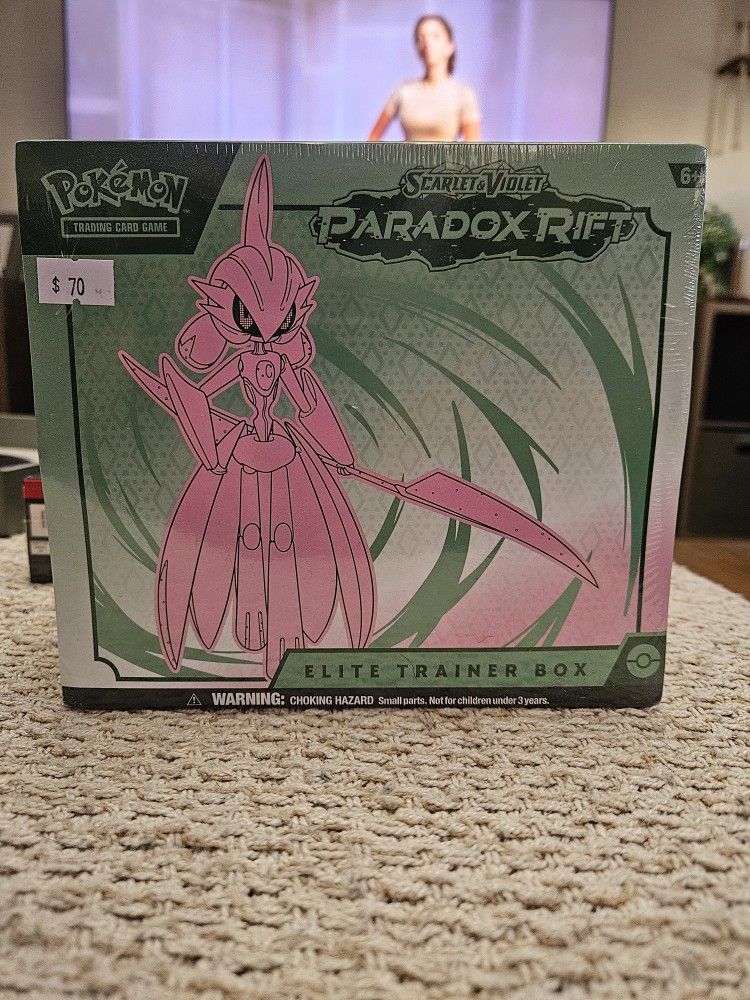Paradox Rift Elite Trainer Box ETB Iron Valiant Sealed