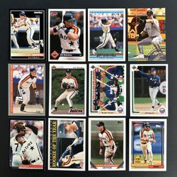 Jeff Bagwell Rookie Baseball Card Lot 