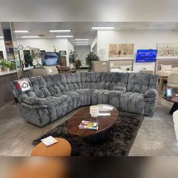 Power Living Room Reclining Sectional Sofa  - Limited Time Offer 