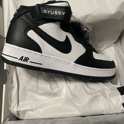 Nike Air Force 1 Mid Stussy Size 10.5
