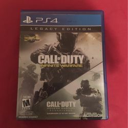 CALL OF DUTY INFINITE WARFARE PS4