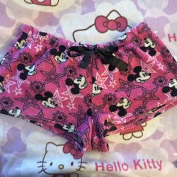 Disney short shorts pjs