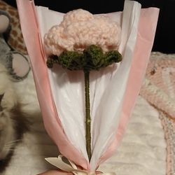 Valentine Handmade Crochet Rose