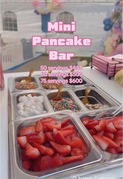 Mini pancake bar
