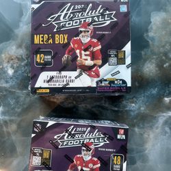 2025 Panini Absolute Football Mega Box And Blaster Box 