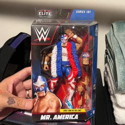 wwe elite MR AMERICA / HULK HOGAN CHASE FIGURE