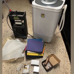 Nugsmasher OG Rosin Press Plus Hash Washer & Misc Supplies