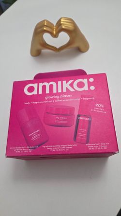 Amika Glowing Places Body + Fragrance Minis Set
