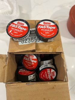 Box of 50 Rolls Oatey Fastape 1/2 in. x 260 in. Thread Sealing PTFE Plumber's Tape (New)