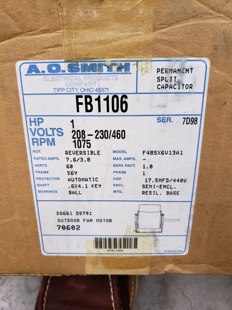 AO Smith model#F48SX6V13A1