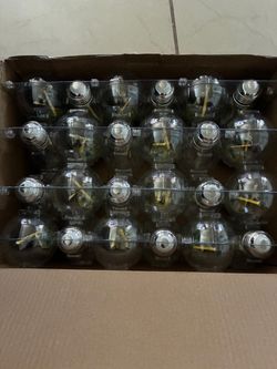 24 Pcs LED Filament Light Bulbs ...