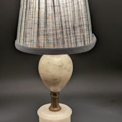 Vintage marble Table Lamp. Works!