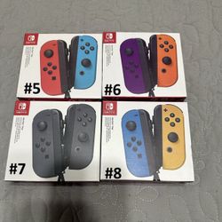 Nintendo Joy con remotes